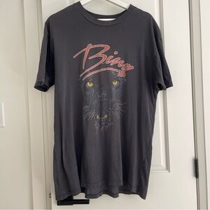 Anine Bing
Walker Panther Organic Cotton Tee Size Small